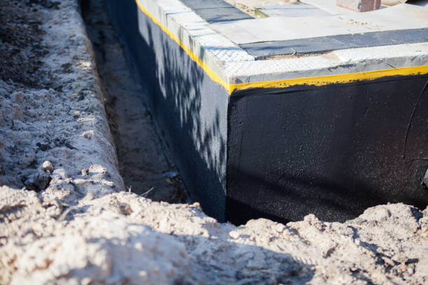 Professional Waterproofing technician working in Mount Hope, KS